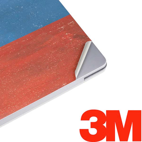 Russian Flag Distressed Surface Laptop 3 13.5in Skin